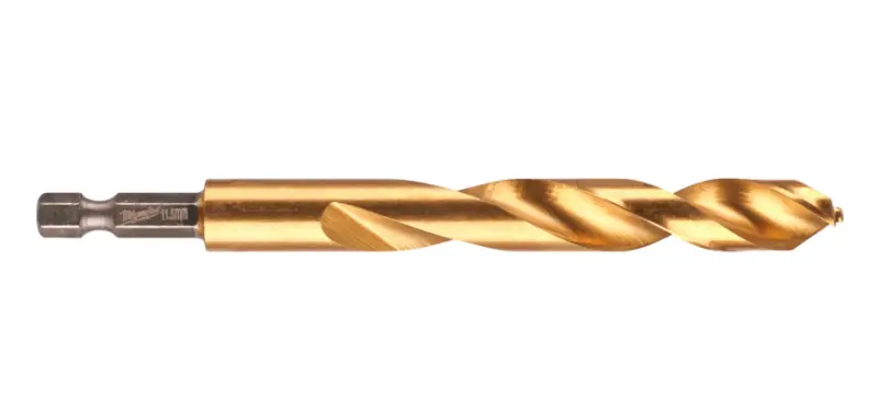 Vrták do kovu Milwaukee Shockwave HSS-G TiN Red Hex pr. 11,5 mm (MI48894726)